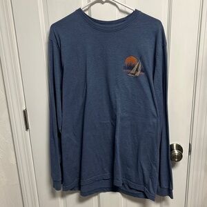Izod saltwater long sleeve tee shirt size xlarge.